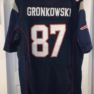 Gronkowski 87 Navy Football Jersey